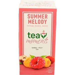 Чай з гібіскуса Tea Moments Літня мелодія 25 пакетиків по 1,6г