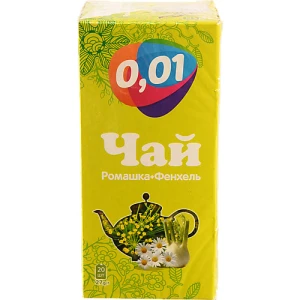 Чай 0.01 20п ромашка фенхель