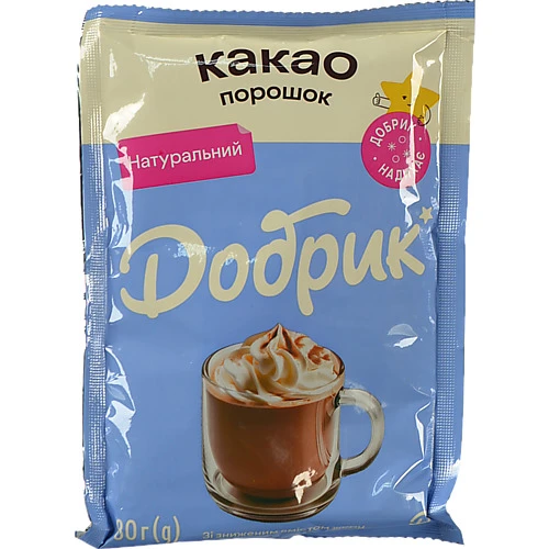 Какао-порошок Добрик 80г
