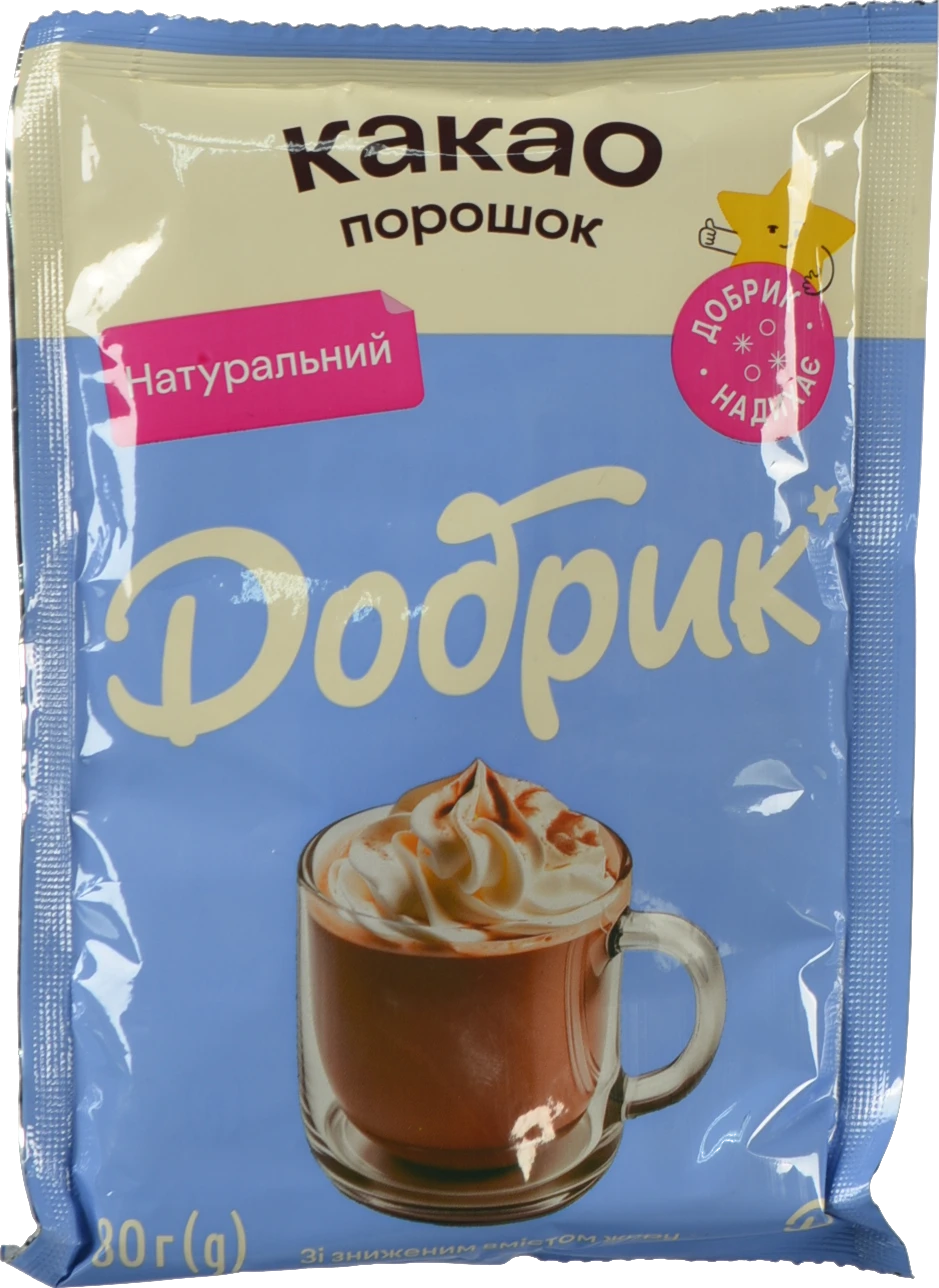 Какао-порошок Добрик 80г