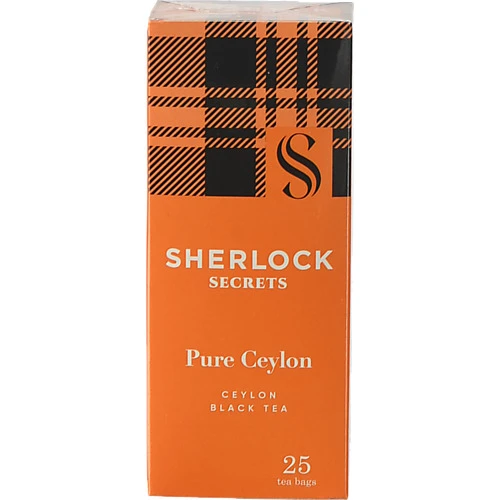 Чай чорний цейлонський Sherlock Secrets 25 пакетиків