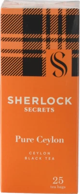 Чай чорний цейлонський Sherlock Secrets 25 пакетиків