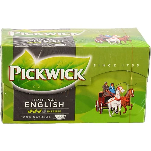 Чай чорний натуральний English Original Pickwick к/у 20х2г