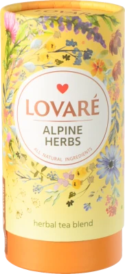 Чай Lovare 80г альпійські трави тубус