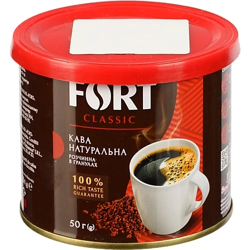 Кава Форт 50г гранули ж.б
