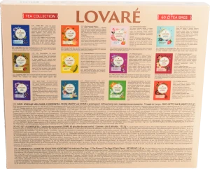 Набір чаїв Flowers&Tea Lovare 60 пакетиків