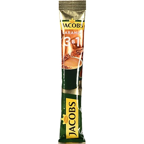 Напій кавовий розчинний Caramel 3в1 Jacobs 15г