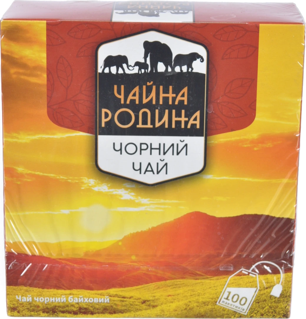 Чай Чайна Родина 100шт чорний