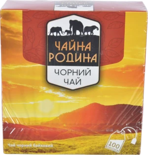 Чай Чайна Родина 100шт чорний