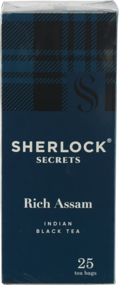 Чай чорний індійський Rich Assam Sherlock Secrets к/у 25х2г