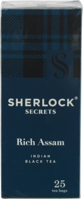 Чай чорний індійський Rich Assam Sherlock Secrets к/у 25х2г