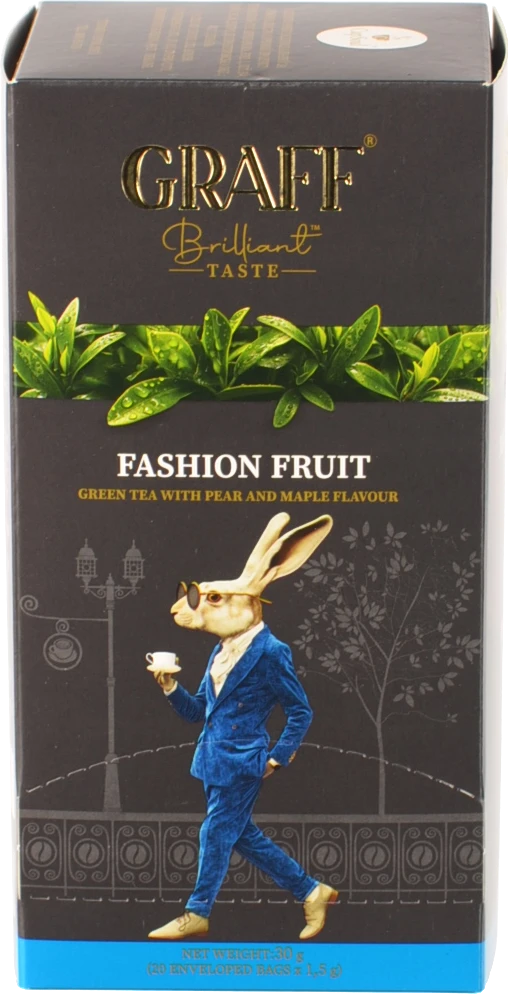 Чай зелений Graff Fashion Fruit 20 пакетиків