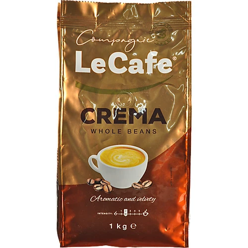 Кава Le Cafe 1кг crema зерно