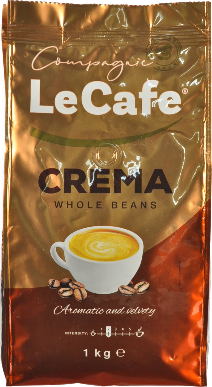 Кава Le Cafe 1кг crema зерно