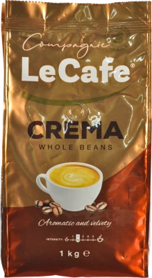 Кава Le Cafe 1кг crema зерно