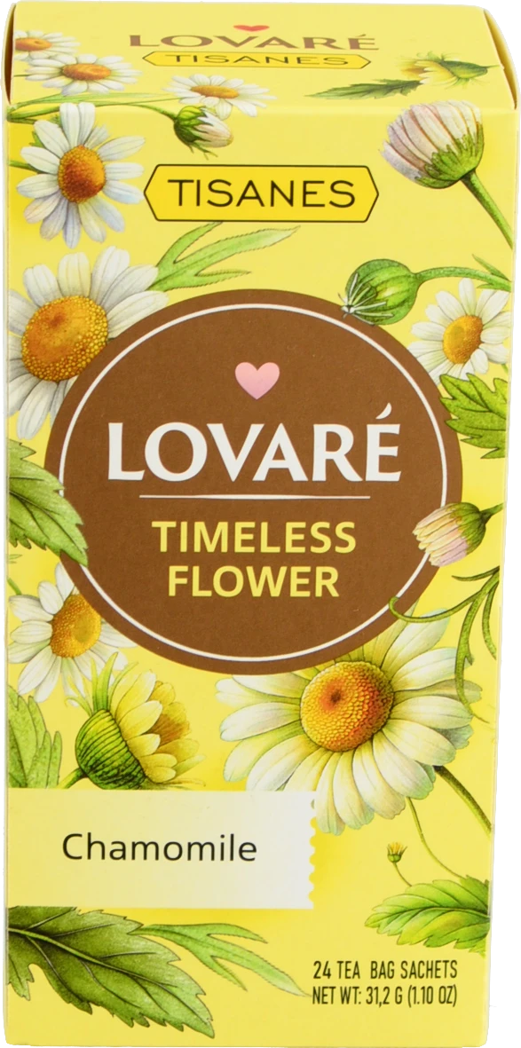 Чай Lovare Timeless Flower з ромашки (24 пакетики)