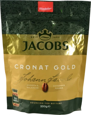 Кава Jacobs 200г Cronat Gold розчинна