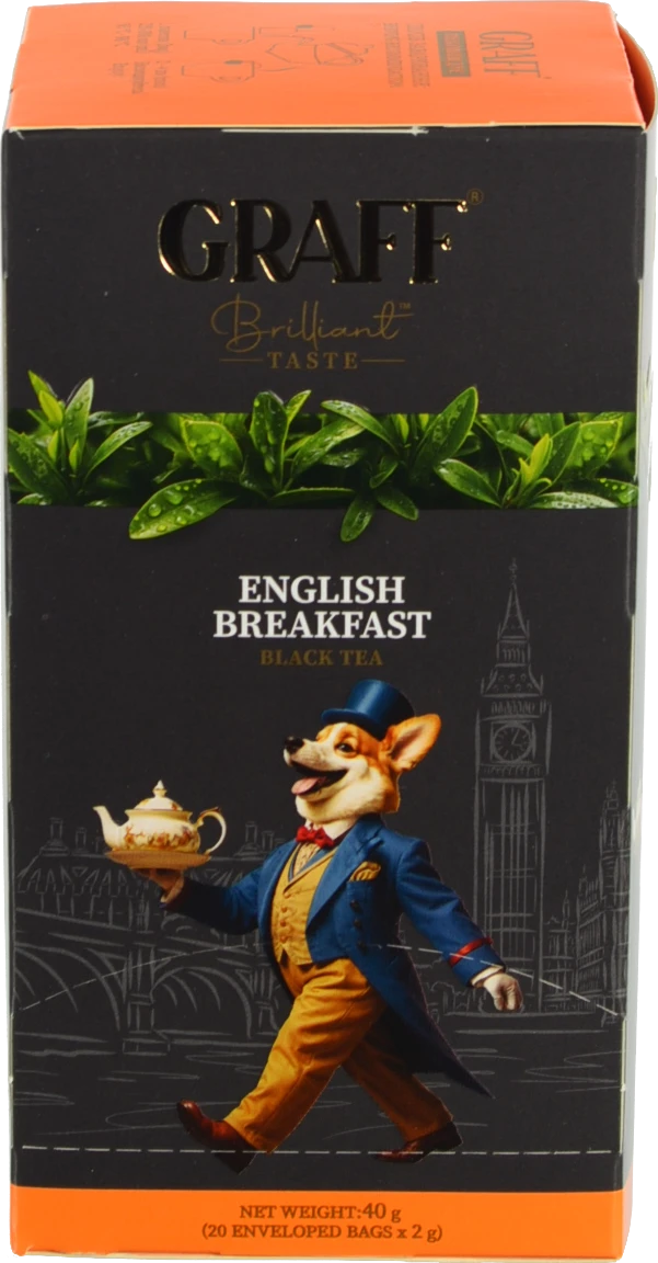 Чай Graff 20п англійський сніданок чорний байх