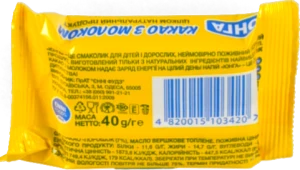 Какао з молоком Юнга м/у 40г