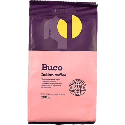 Кава Buco Indian Coffee 200г мелена