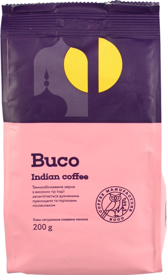 Кава Buco Indian Coffee 200г мелена