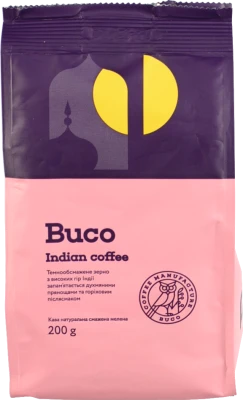 Кава Buco Indian Coffee 200г мелена
