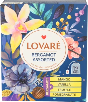 Чай чорний Bergamot Assorted Lovare к/у 32х2г