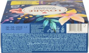 Чай чорний Bergamot Assorted Lovare к/у 32х2г