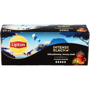 Чай чорний Lipton Intense Black к/у 57.5г