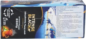 Чай чорний Lipton Intense Black к/у 57.5г