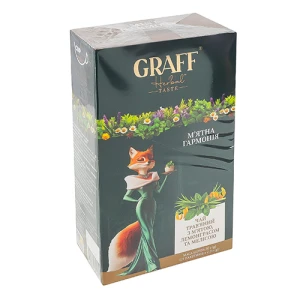 Чай Graff 15п мятна гармонія травяний кадді