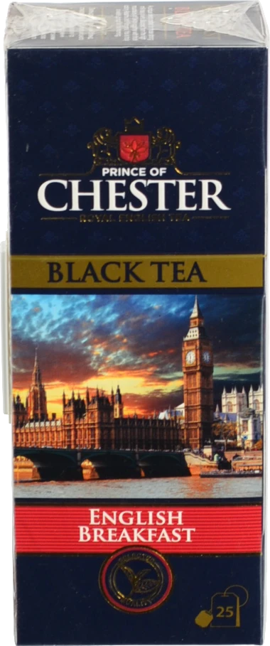 Чай Chester 25п english breakfast цейлонський чорний