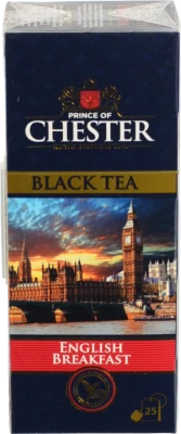 Чай Chester 25п english breakfast цейлонський чорний