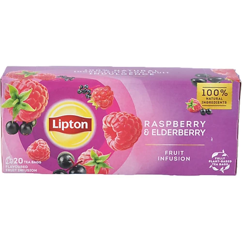 Суміш фруктова Raspberry&Elderberry Lipton к/у 32г