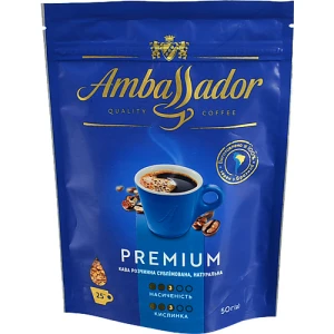 Кава Ambassador Premium розчинна 50г