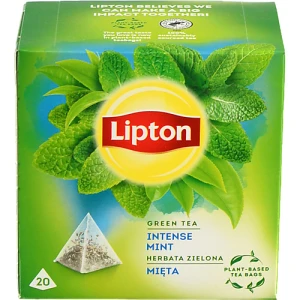 Чай зелений Lipton Intense Mint 20 пакетиків
