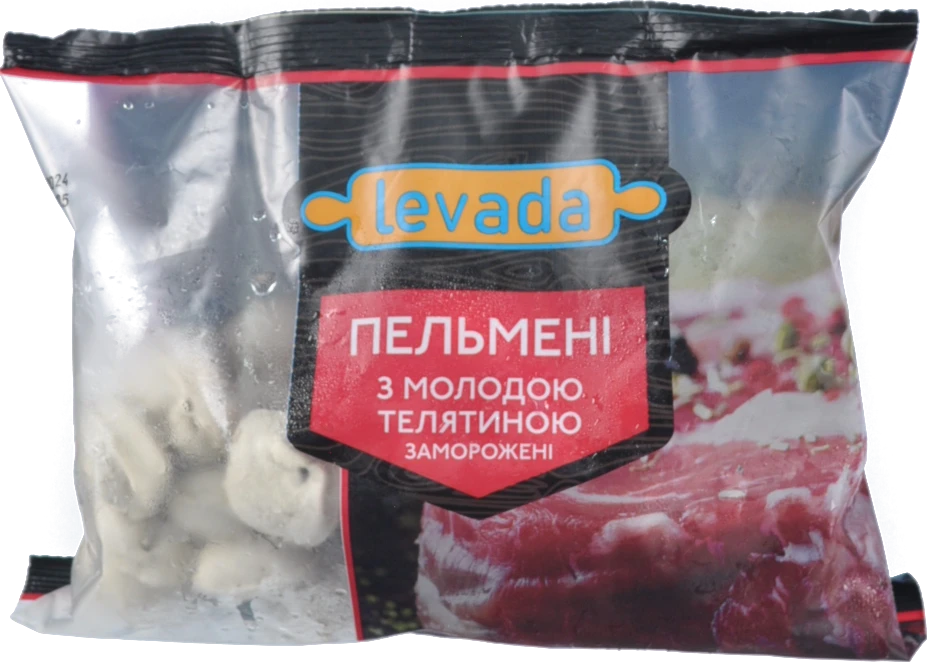 Пельмені з молодою телятиною Levada м/у 400г