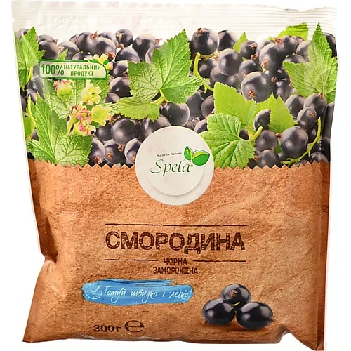 Смородина чорна заморожена Spela м/у 300г