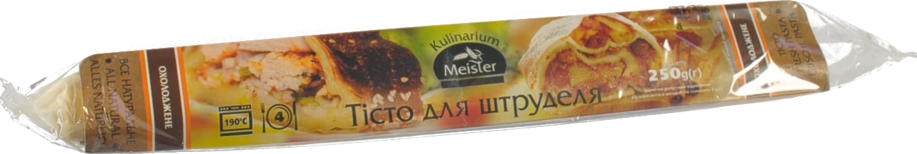 Тicто Кулiнарiум Майстер 0,250г д. штруделя