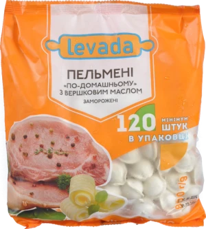 Пельмені з вершковим маслом По-домашньому Levada м/у 800г