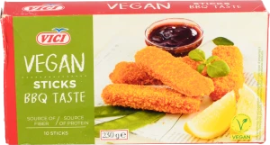 Палички соєві заморожені зі смаком барбекю в паніровці Vegan Vici к/у 230г