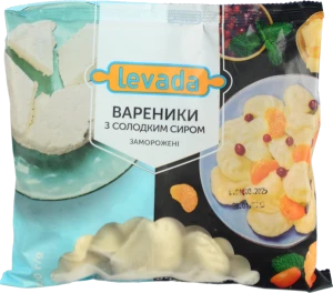 Вареники Левада 400г солодкий сир
