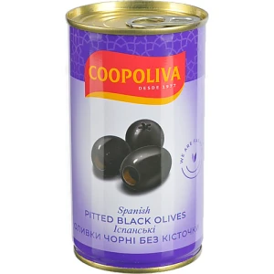Маслини без кісточки Coopoliva з/б 350г
