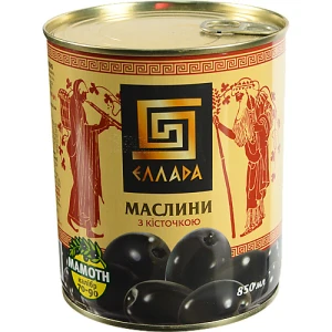 Маслини з кісточкою Еллада 850г