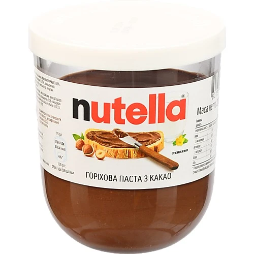 Паста горіхова з какао Nutella 200г