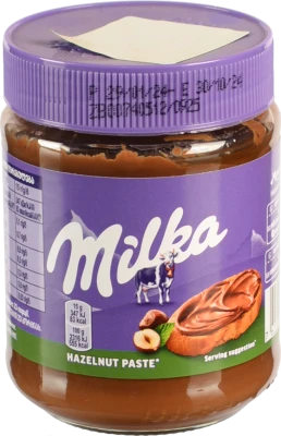 Паста горіхова з фундука з додаванням какао Milka с/б 350г