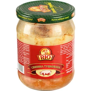 Свинина RIО 440г тушкована с.б
