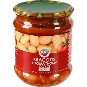 Квасоля 0.01 510г т.с