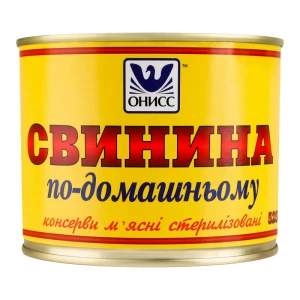 Свинина По-домашньому Онисс з/б 525г