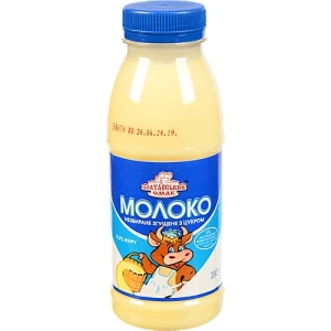 Молоко згущене 8.5% незбиране з цукром Полтавський смак п/пл 380г